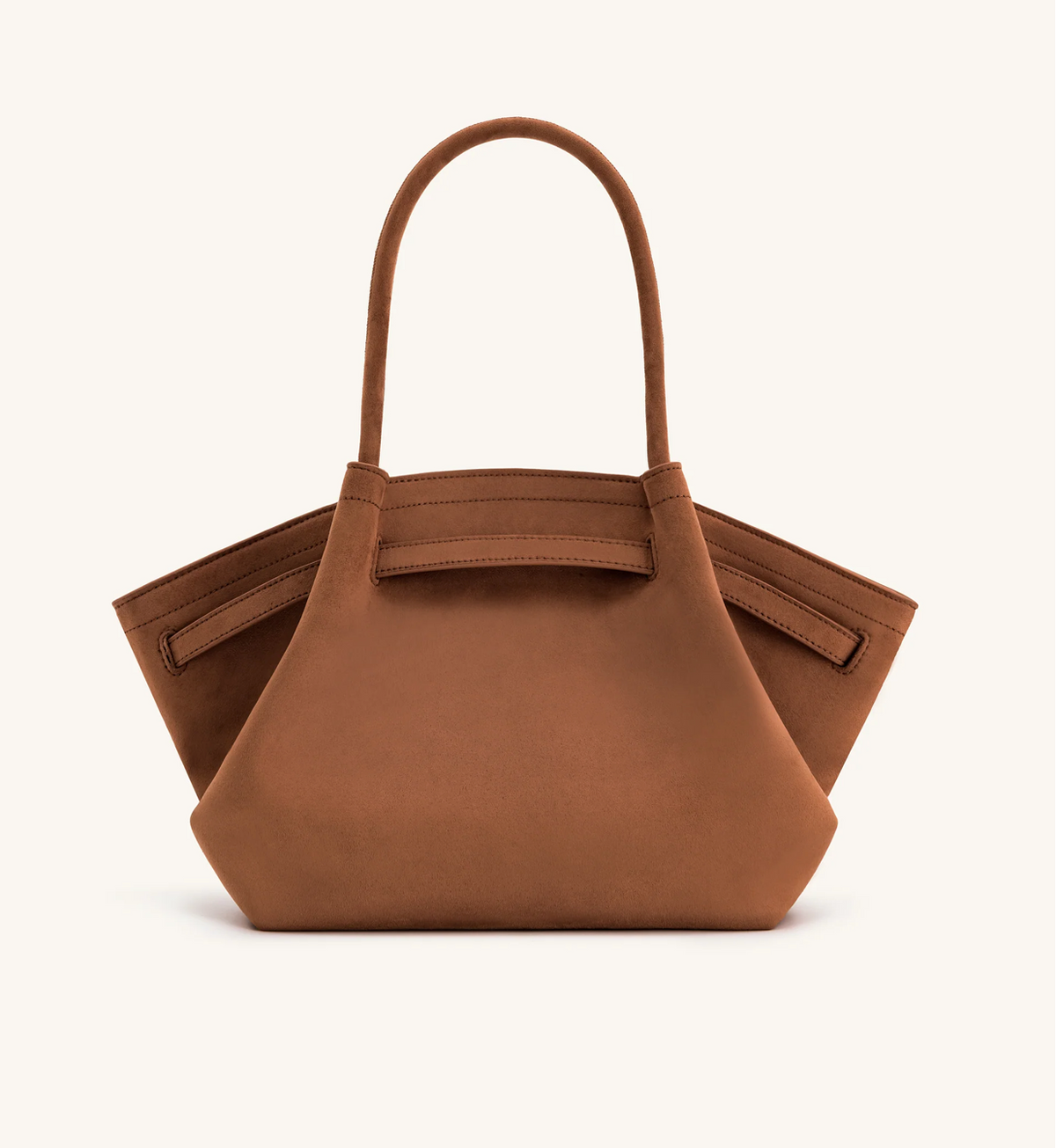 JW PEI Hana Medium Faux Suede Tote Bag - Brown