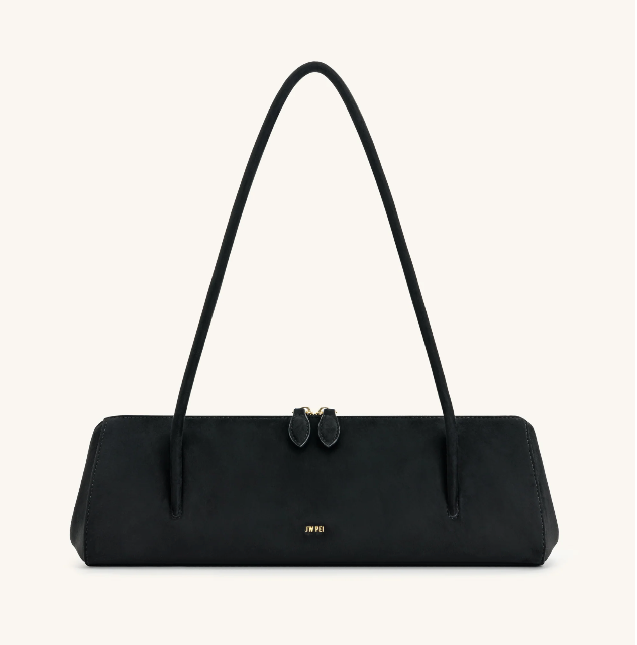 JW PEI Nova Baguette Style Shoulder Bag - Black