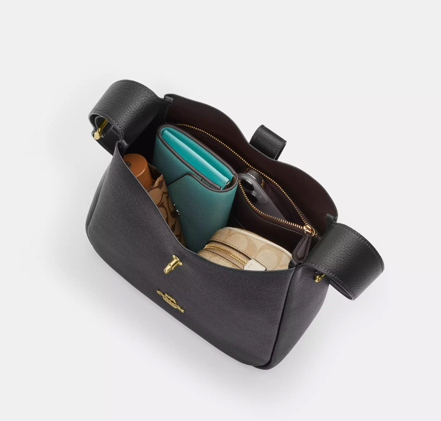Coach Hadley Convertible Crossbody Bag Kadın Deri Çanta