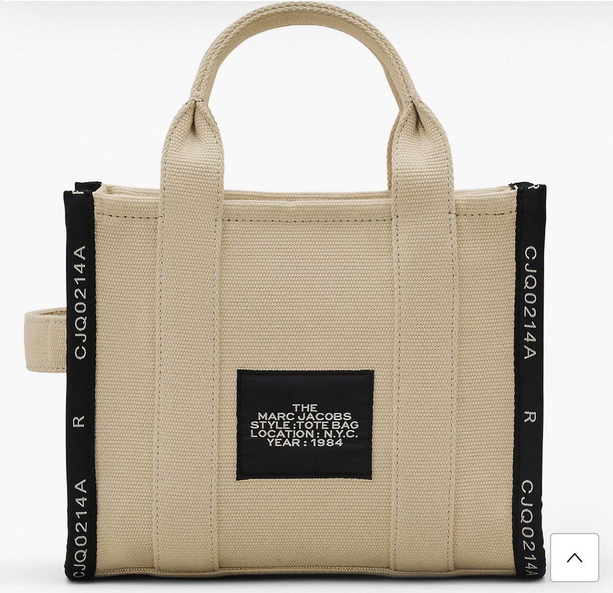 Marc Jacobs The Jacquard Small Tote Bag in Warm Sand