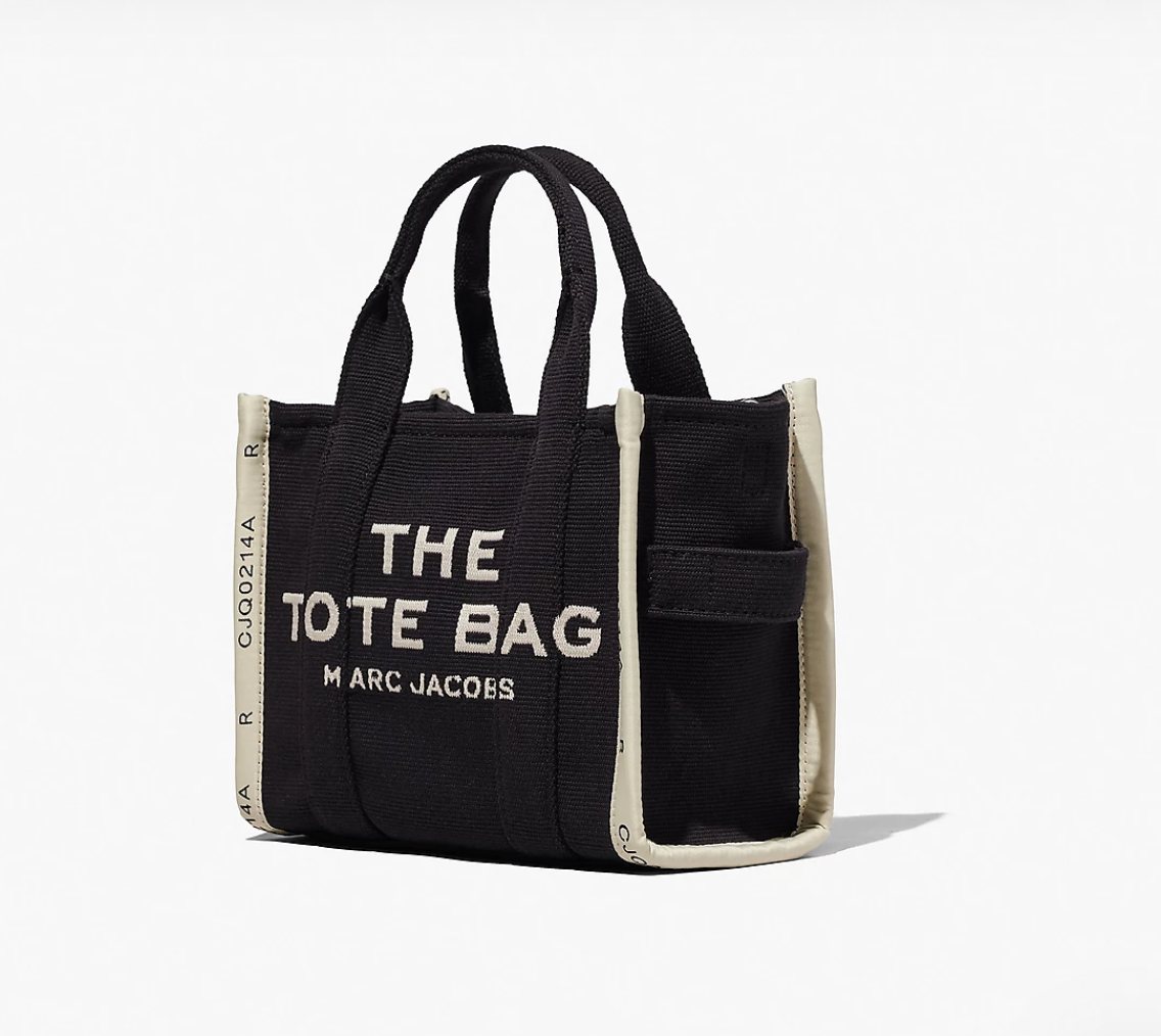 Marc Jacobs The Jacquard Small Tote Bag in Black