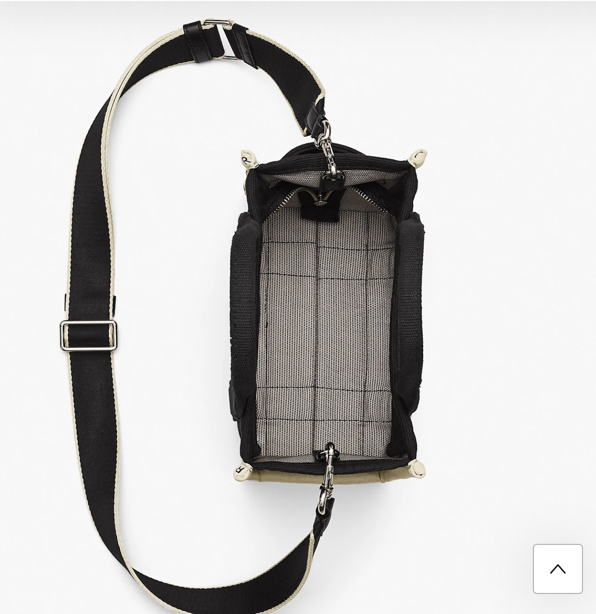 Marc Jacobs The Jacquard Small Tote Bag in Black