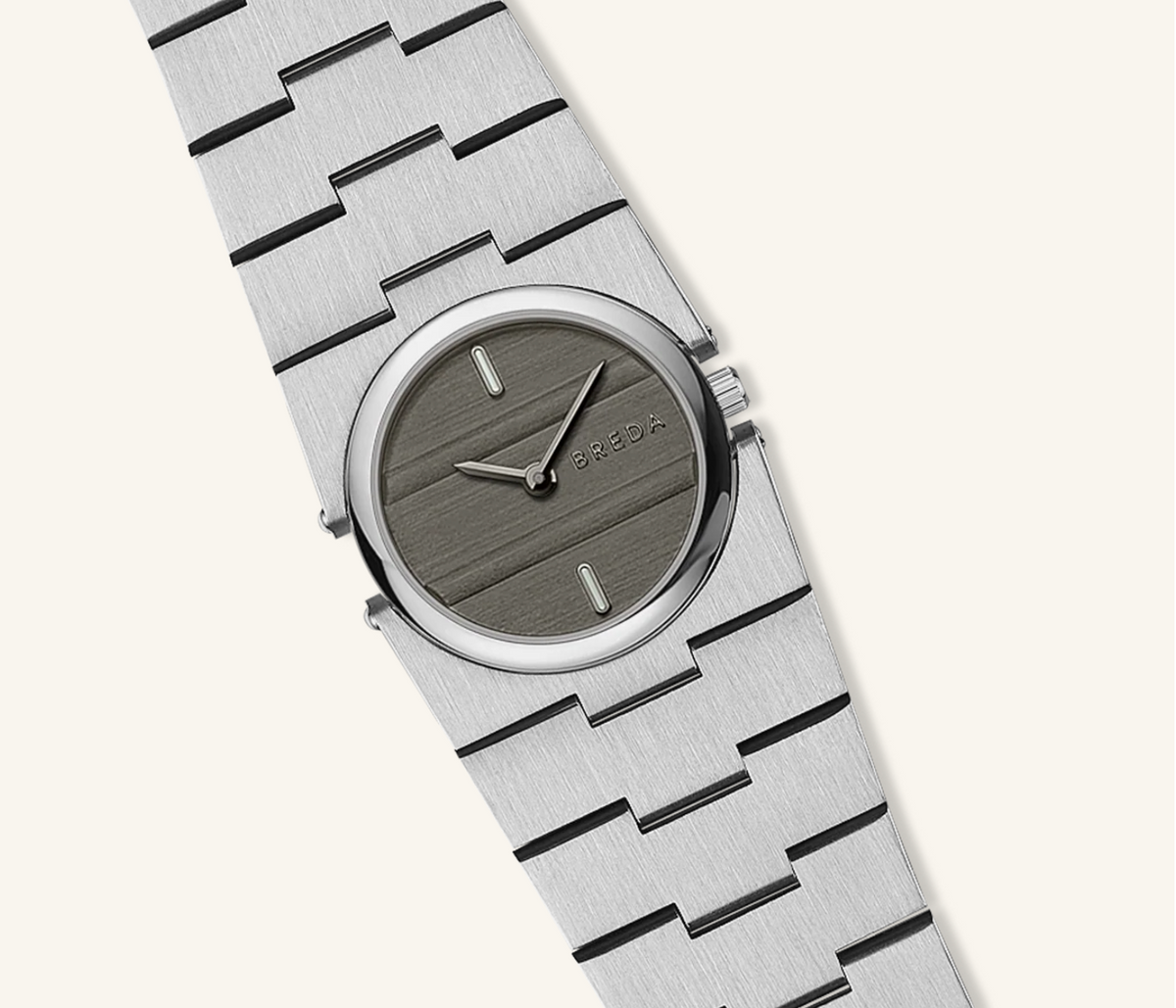 Breda Sync Silver/Smoke Kadın Saat