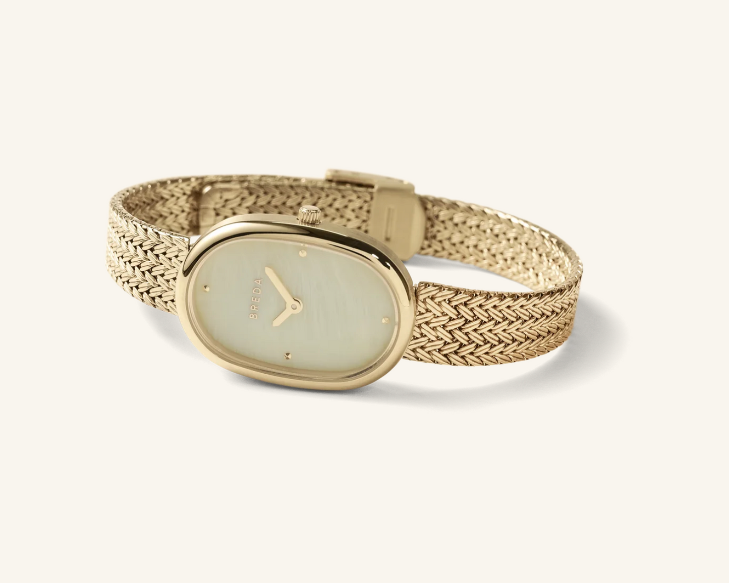 Breda JANE Tethered Gold/Champagne Kadın Saat (Ön Sipariş)