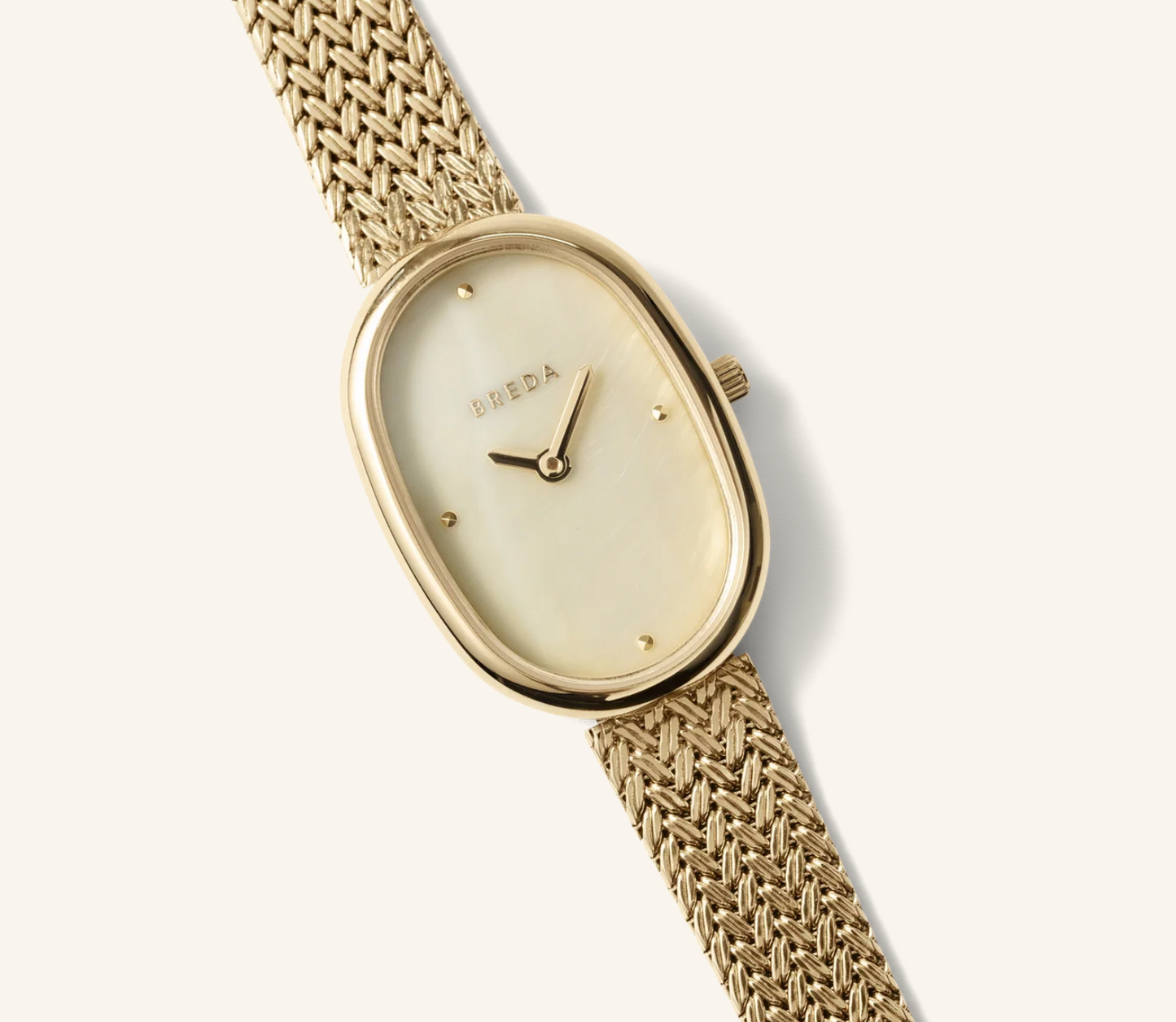 Breda JANE Tethered Gold/Champagne Kadın Saat (Ön Sipariş)
