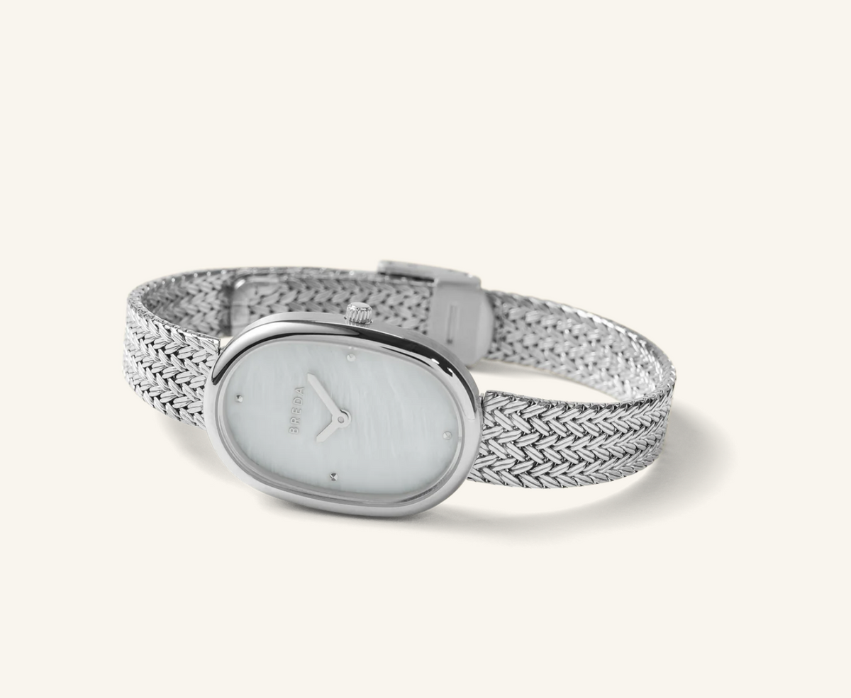 Breda JANE Tethered Silver/Pearl Kadın Saat
