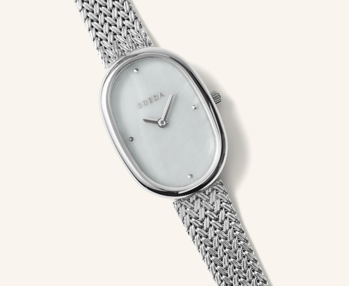 Breda JANE Tethered Silver/Pearl Kadın Saat