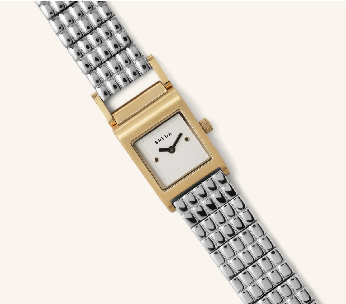 Breda Revel Gold/Silver/Ivory Kadın Saat