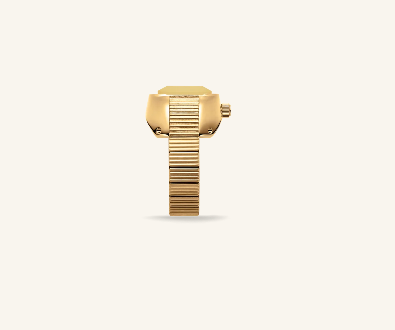 Breda Nocturne Deep Gold/Amber Time Ring Kadın Yüzük Saat