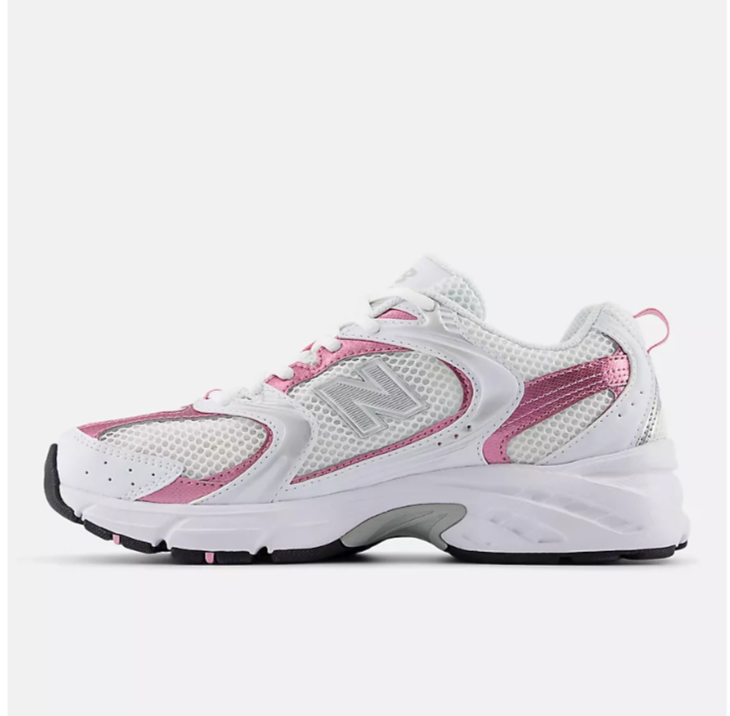 New Balance 530 White Pink Sugar Sneaker
