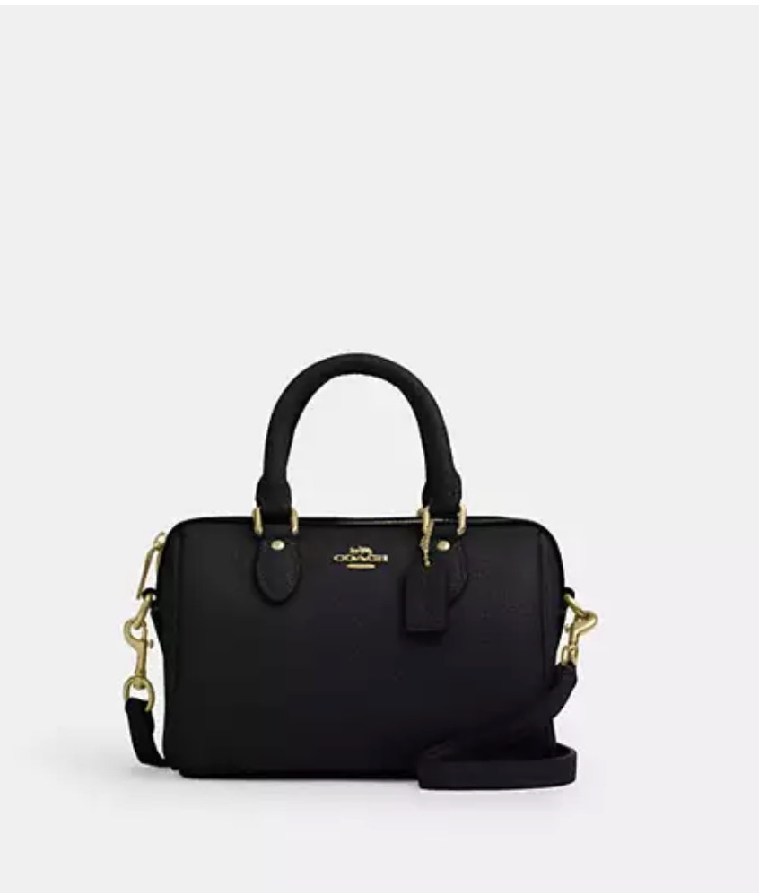 Coach Mini Rowan Crossbody Bag - Black