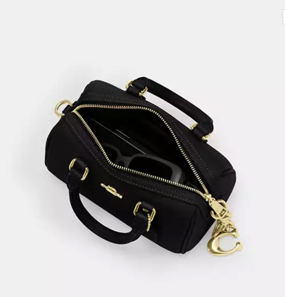 Coach Mini Rowan Crossbody Bag - Black