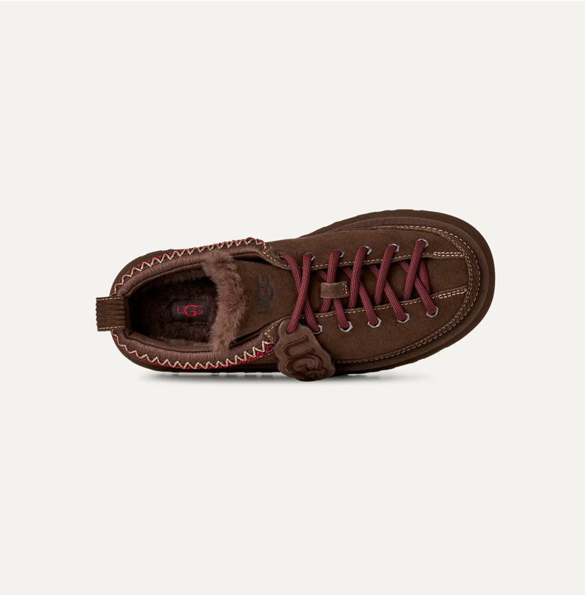 Ugg Heritage Lace-Up Slipper in Burnt Cedar