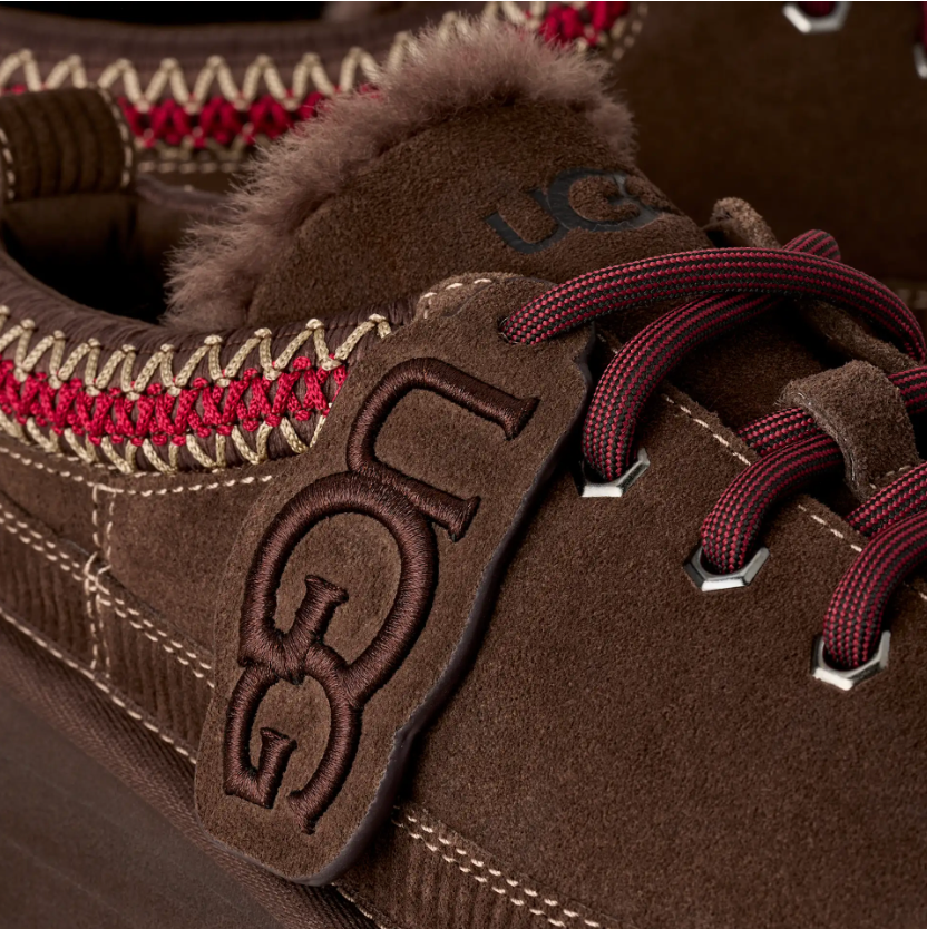 Ugg Heritage Lace-Up Slipper in Burnt Cedar