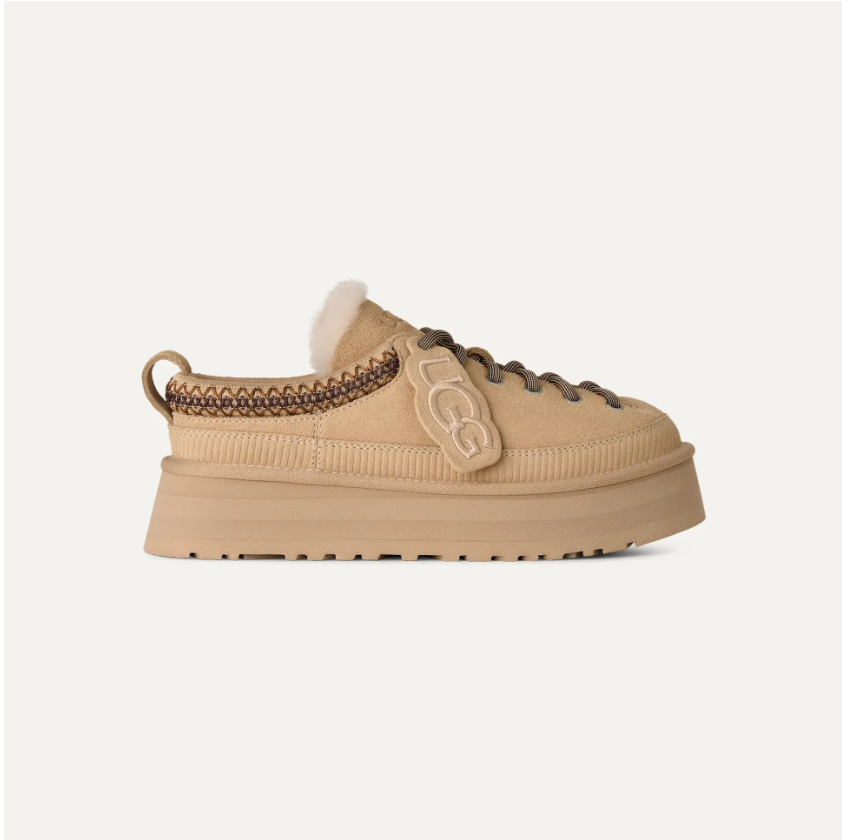 Ugg Heritage Lace-Up Slipper in Sand Castle