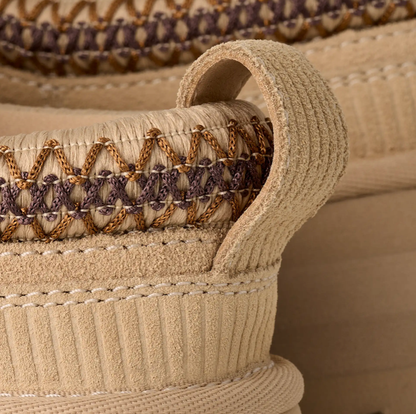 Ugg Heritage Lace-Up Slipper in Sand Castle