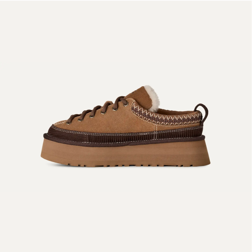 Ugg Heritage Lace-Up Slipper in Chesnut