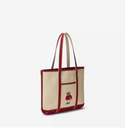 Polo Bear Small Shopper Tote Bag
