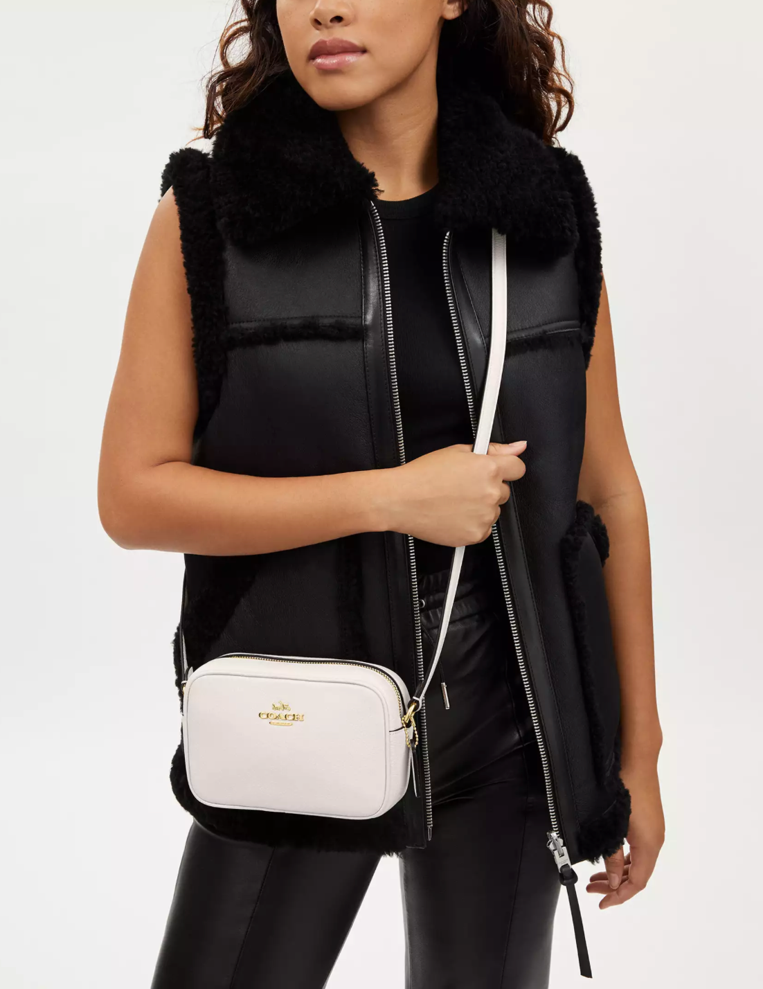 Coach Mini Jamie Camera Bag Kadın Deri Çanta