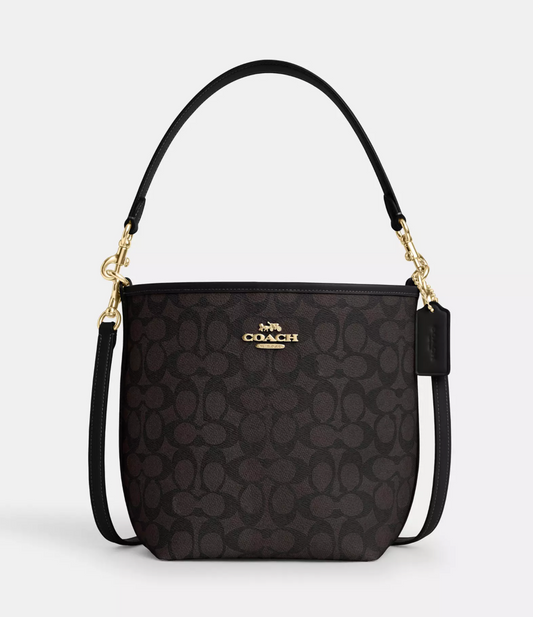 Coach City Bucket Bag Signature Canvas Kadın Çanta