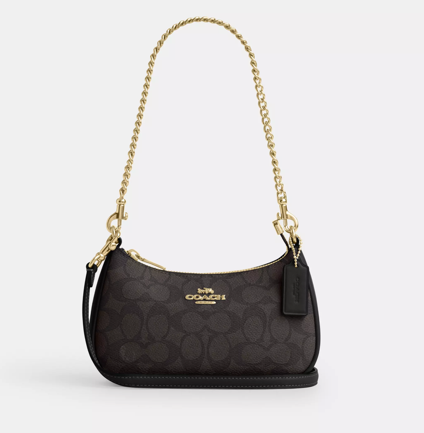 Coach Teri Mini Crossbody Bag In Signature Canvas Kadın Çanta