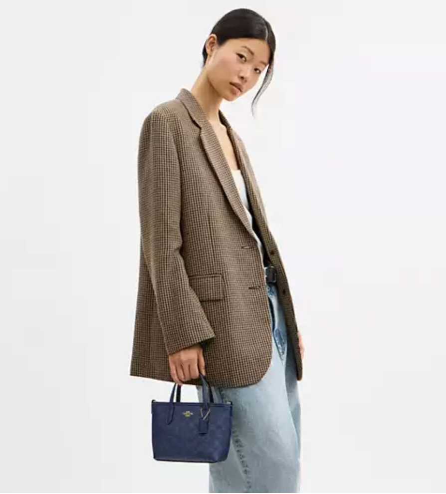 Coach City Mini Tote in Signature Canvas