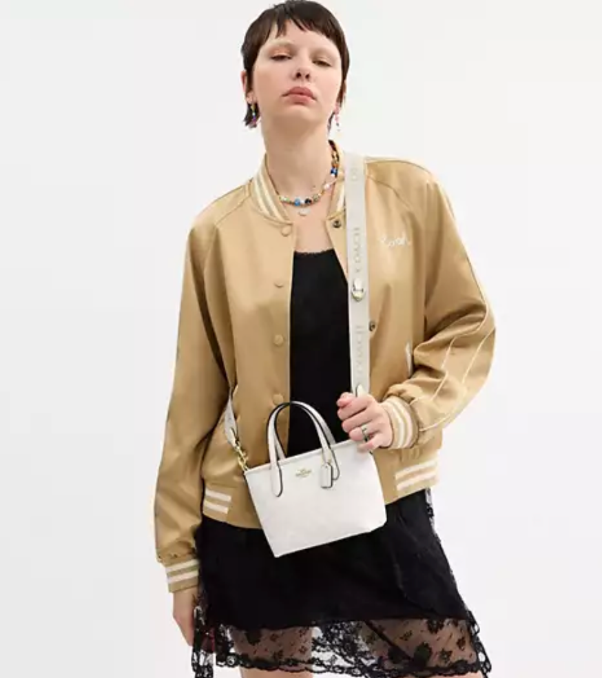 Coach City Mini Tote in Signature Canvas