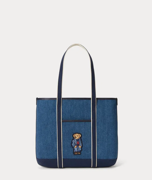 Polo Bear Small Shopper Tote Bag