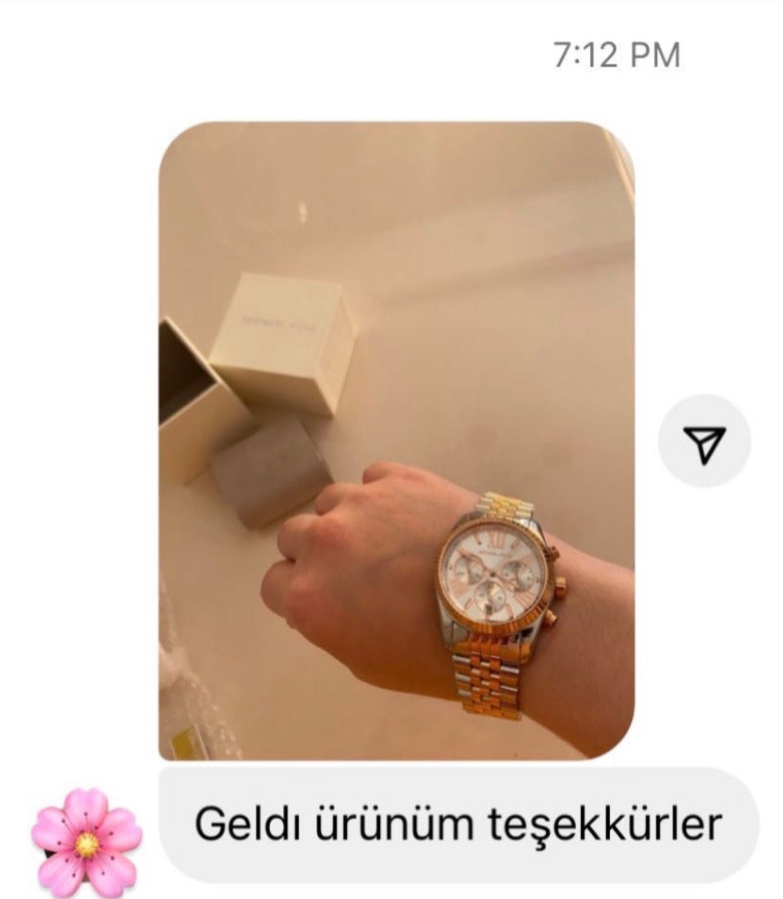 Müşteri mesajı (1/6)