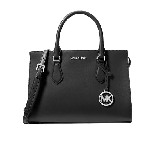Michael Kors Women's Sheila Medium Faux Saffiano Leather Satchel Bag