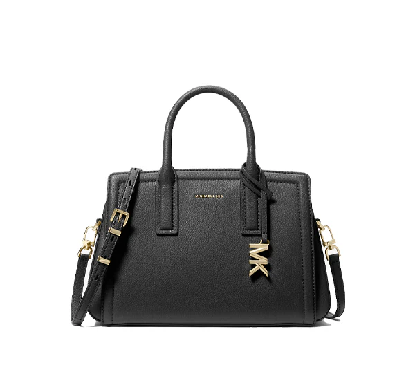 Michael Kors Women's Laila Small Pebbled Leather Satchel