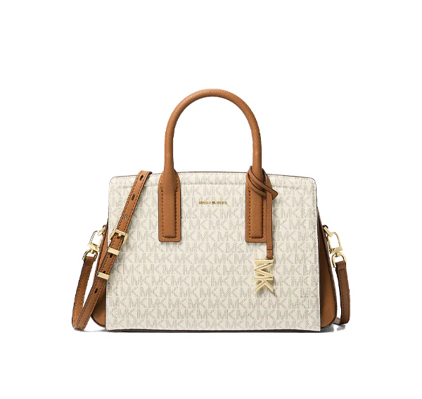 Michael Kors Women's Laila Small Signature Logo Satchel Bag