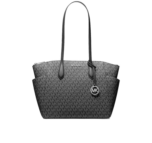 Michael Kors Women's Marilyn Medium Signature Logo Tote Bag