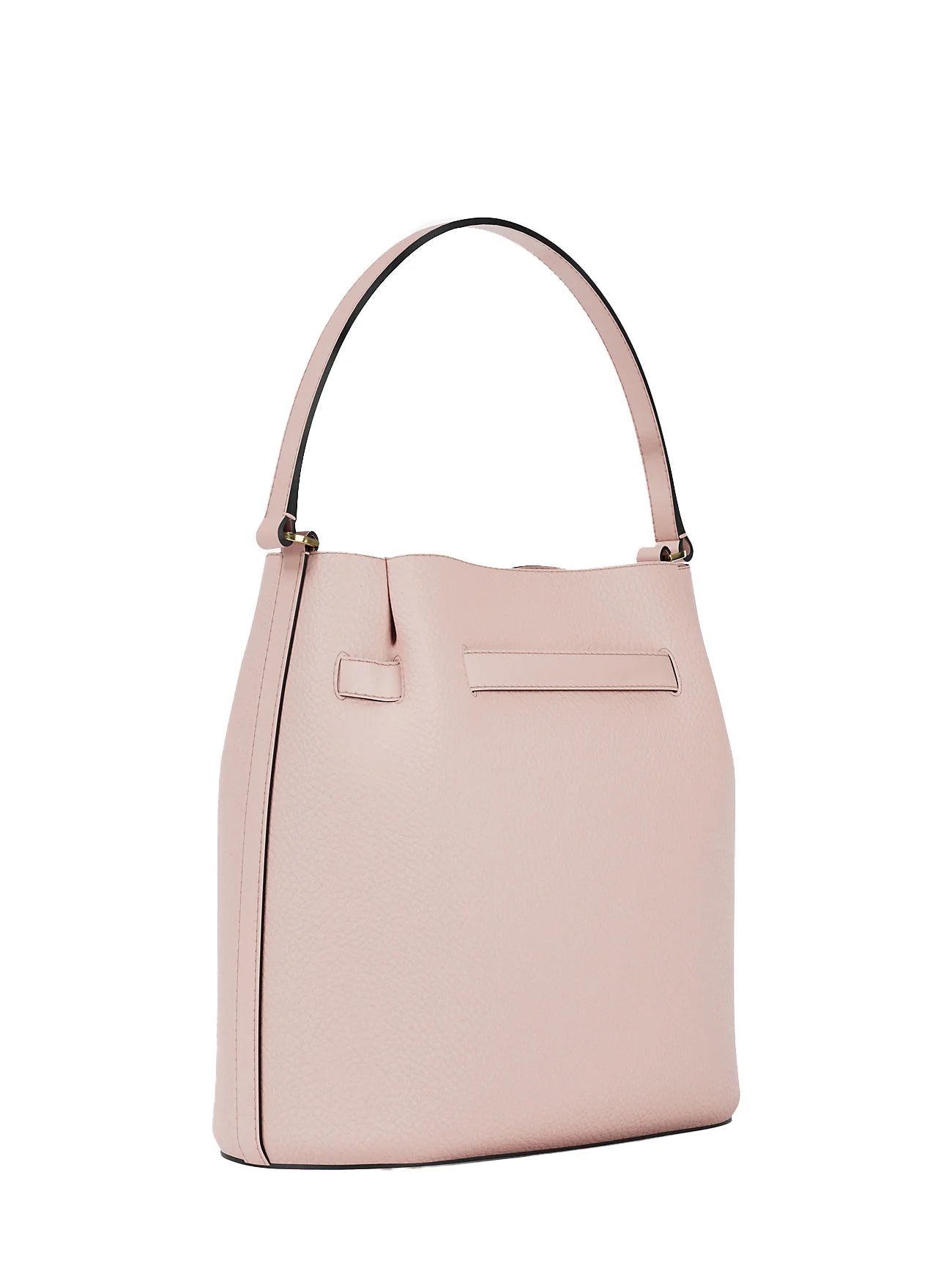 Michael Kors Women's Carson Medium Pebbled Leather Convertible Bucket Crossbody Bag