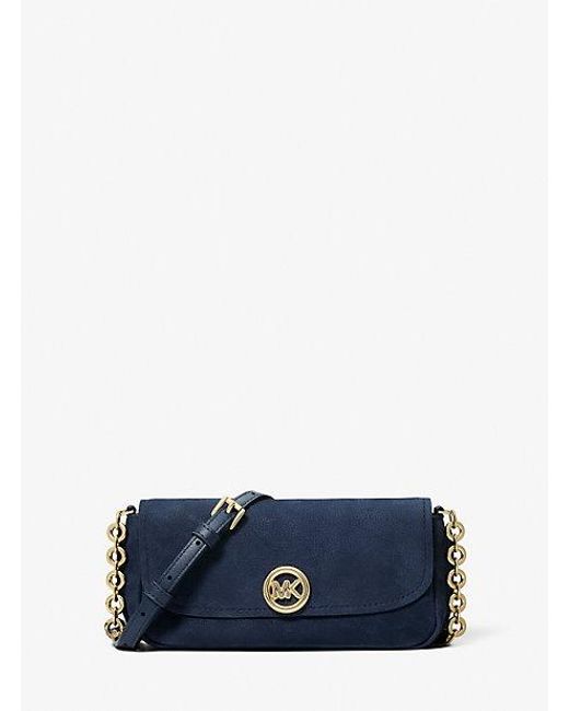 Michael Kors Nolita Small Nubuck Crossbody Bag