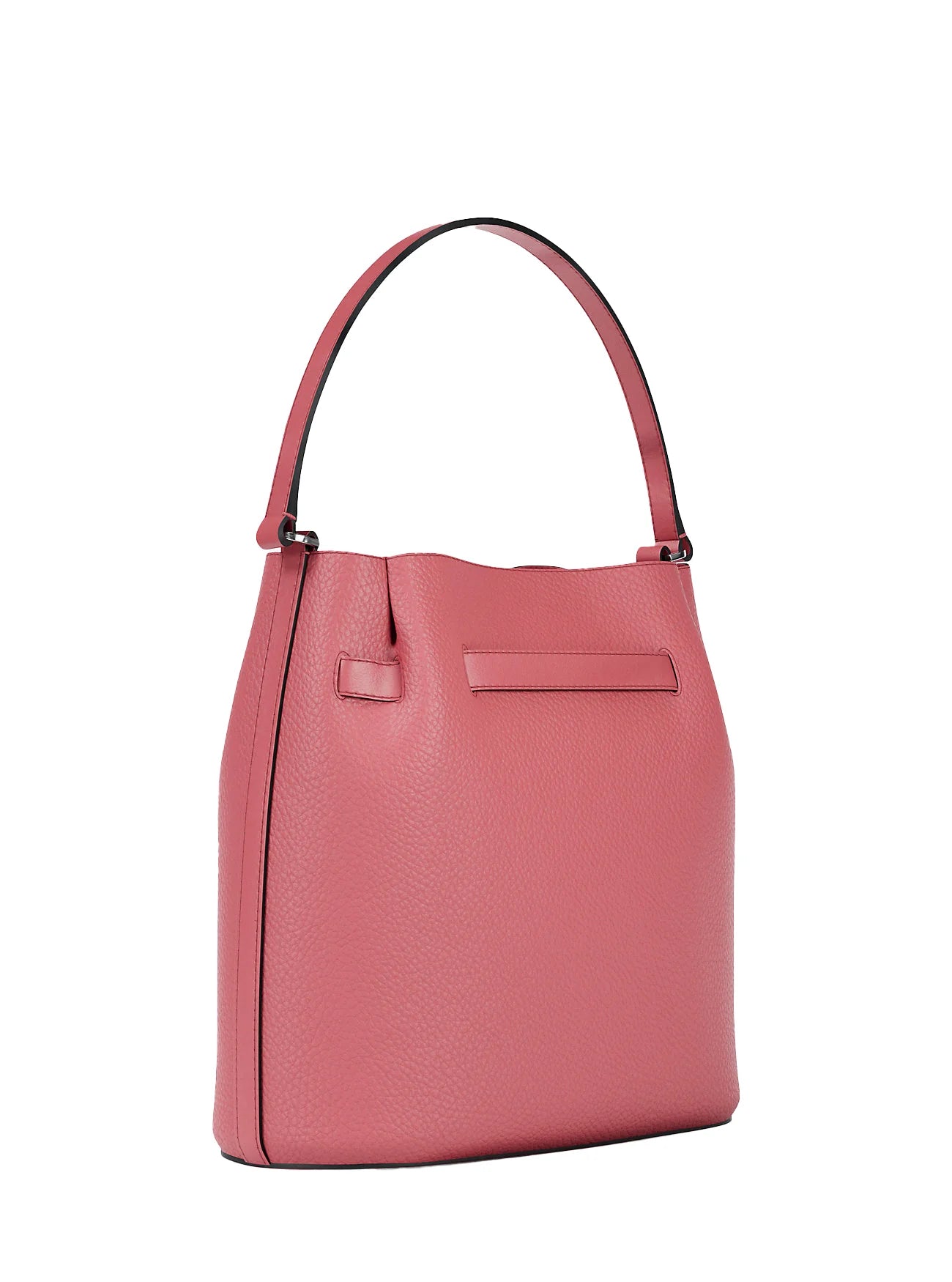 Michael Kors Women's Carson Medium Pebbled Leather Convertible Bucket Crossbody Bag