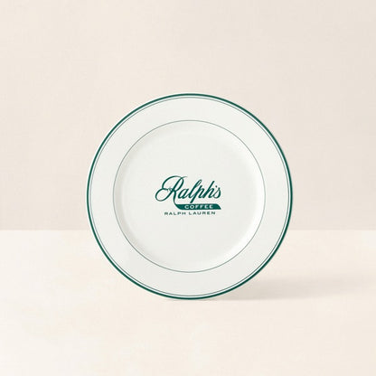 Ralph Lauren Home Ralph’s Coffee Dessert Plate - Green/white