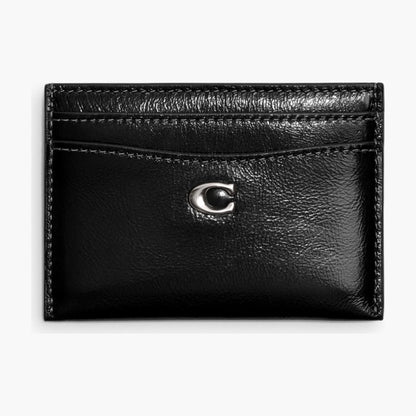 Coach Essential Card Case - Silver/Black