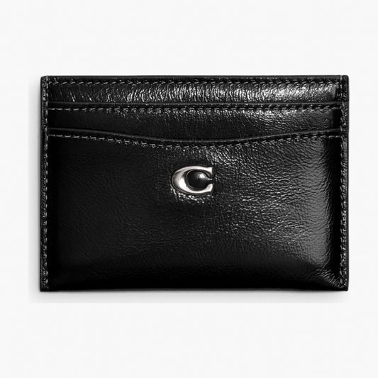 Coach Essential Card Case - Silver/Black