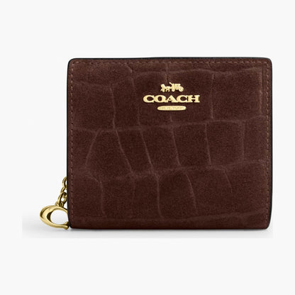Coach Snap Wallet - Gold/Maple