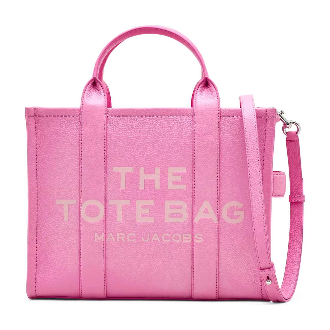 Marc Jacobs The Leather Medium Tote Bag - PETAL PINK