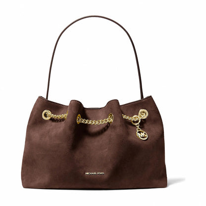 Michael Kors Mina Large Shoulder Bag - NUTMEG