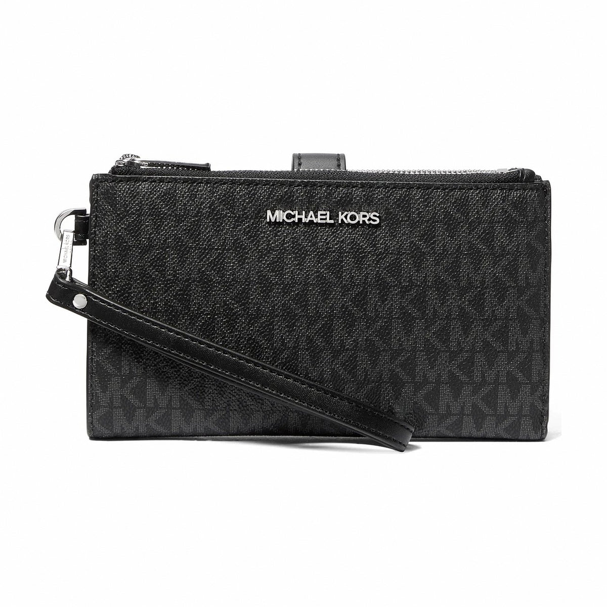 Michael Kors Jet Set Logo Smartphone Wallet - BLACK
