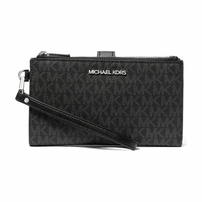 Michael Kors Jet Set Logo Smartphone Wallet - BLACK