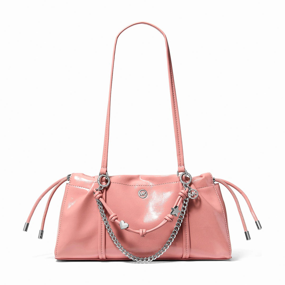 Michael Kors Matilda Small Cinched Shoulder Bag - SUNSET ROSE