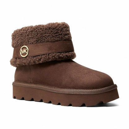 Michael Kors Winnie Faux Shearling Boot - NUTMEG