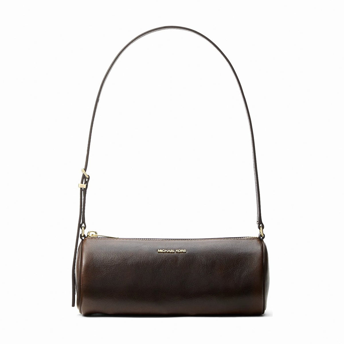Michael Kors Ashton Small Burnished Pochette - CHOCOLATE