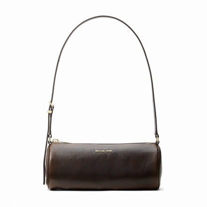 Michael Kors Ashton Small Burnished Pochette - CHOCOLATE