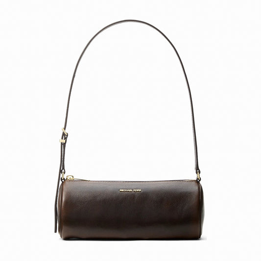 Michael Kors Ashton Small Burnished Pochette - CHOCOLATE