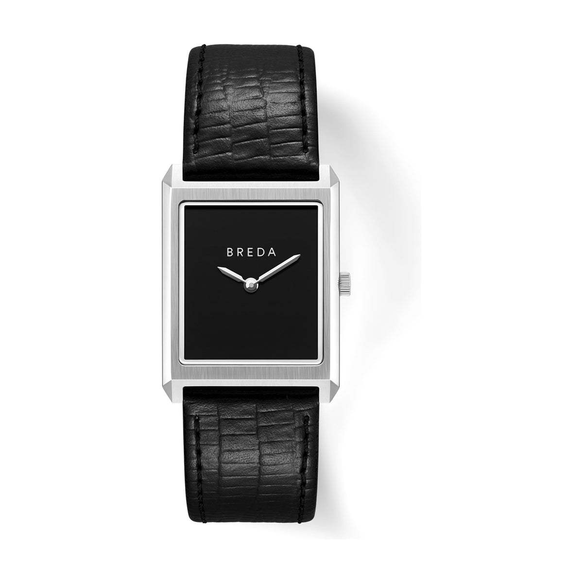 BREDA Virgil (Lizard Embossed) - Silver/Black/Midnight